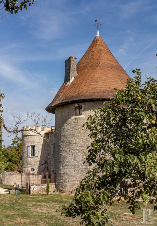 A 15th-century castle overlooking rolling farmland between Poitiers and Angoulême, in the Vienne region. - photo  n°2